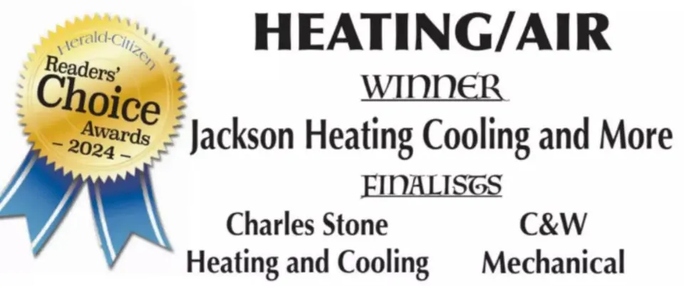 Herald-Citizen Readers' Choice Awards 2024 - Heating/Air Finalist